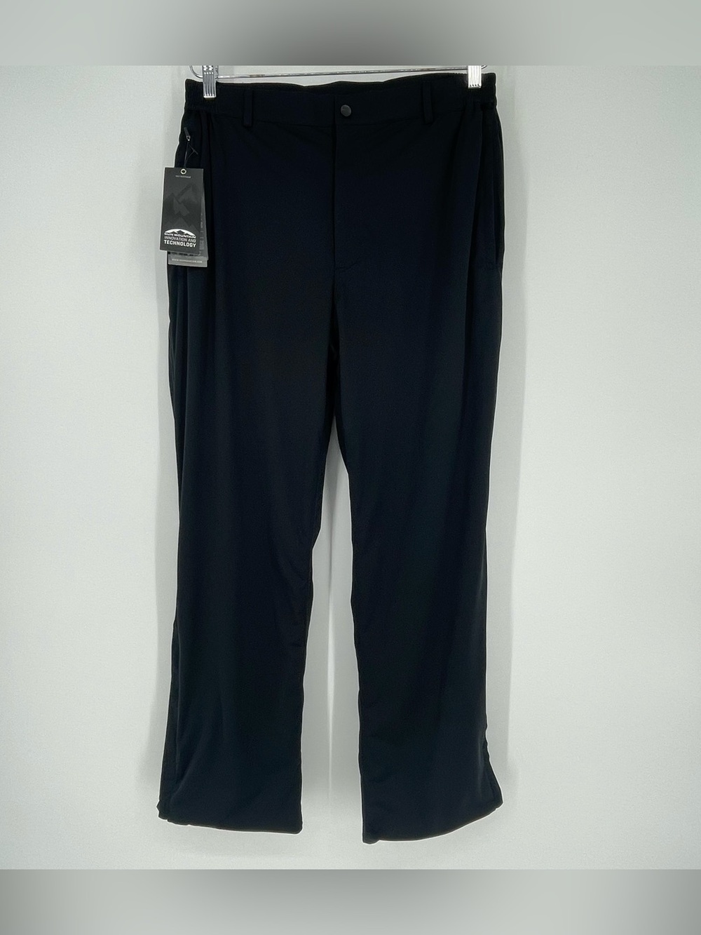 Sun Mountain Rainflex Elite Pants Women XL Black Waterproof Stretch Ankle Zip